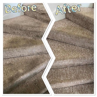 Before After Image 2 - Ryan Carpet Cleaning
