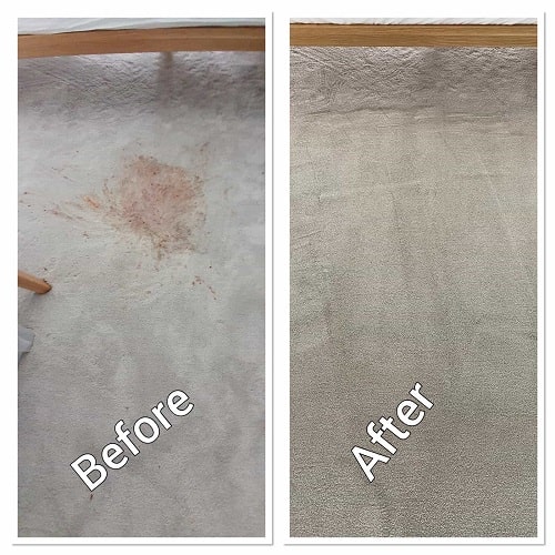 Before After Image - Ryan Carpet Cleaning