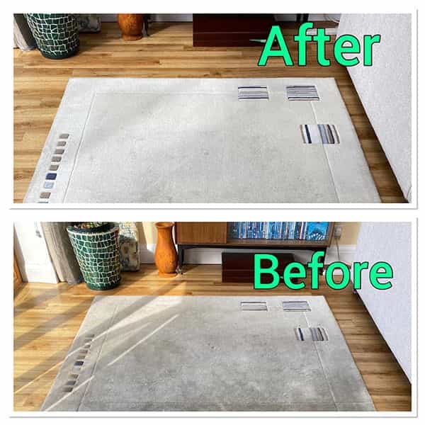 Carpet cleaning - Before After Image 2